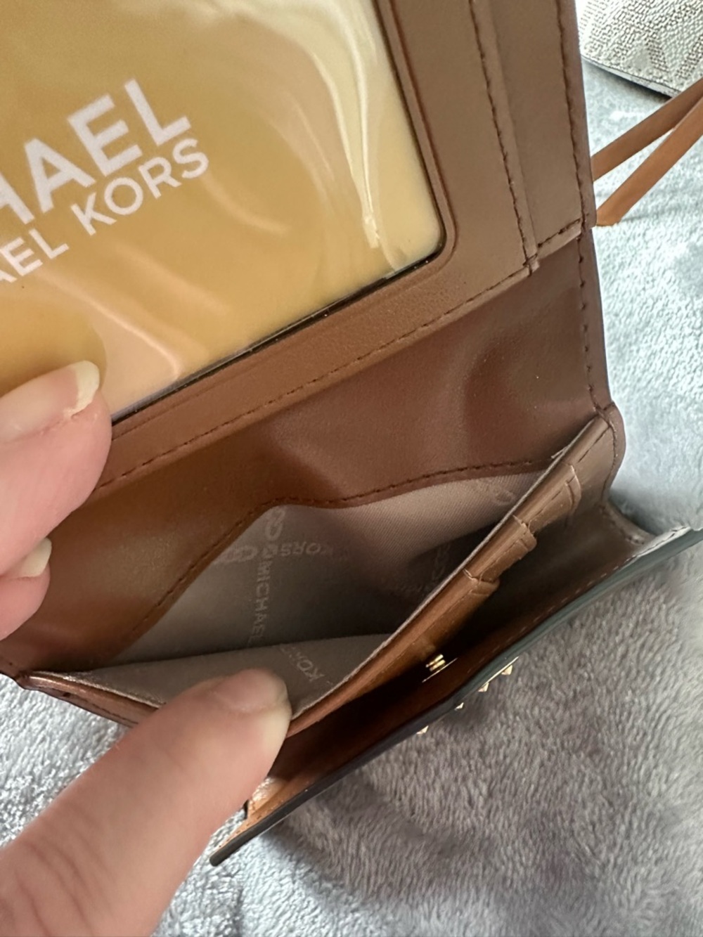 Michael Kors Lugg Multi Convertible Rhea Mini Backpack & Carmen Wallet NWT - Picture 6 of 16